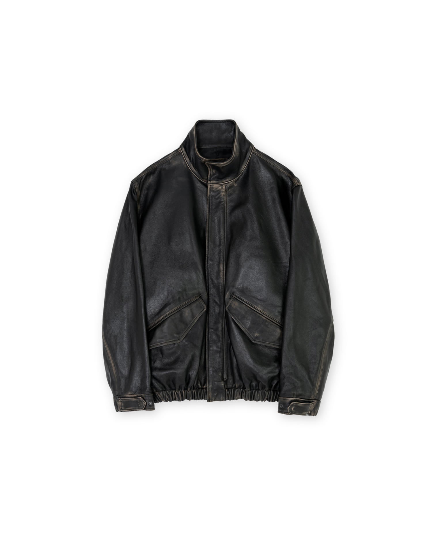 Brownyard - Leather Field Jacket (Black) product image 7 | TRAB K-Fashion Australia