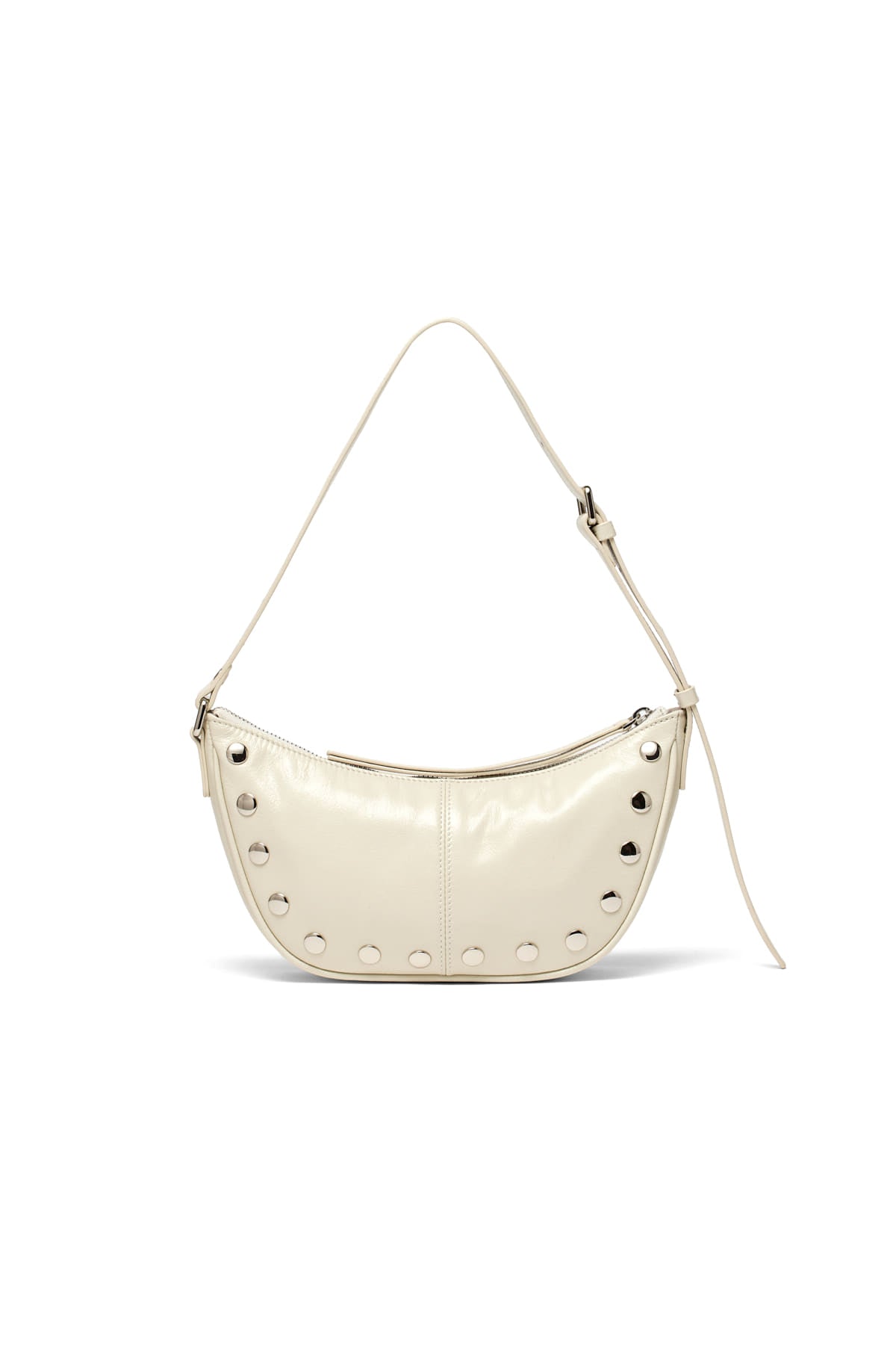 Matin Kim - Stud Leather Shoulder Bag (Ivory) product image 5 | TRAB K-Fashion Australia