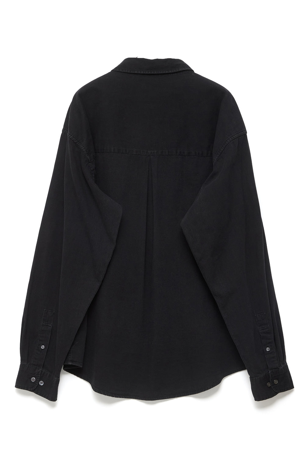 Hatchingroom - Over Denim Shirt (Jet Black) product image 2 | TRAB K-Fashion Australia