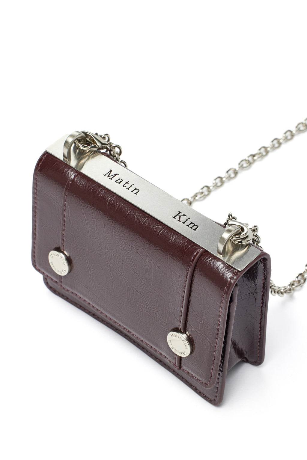 Matin Kim - Pocketpack Mini Bag (Burgundy) product image 4 | TRAB K-Fashion Australia