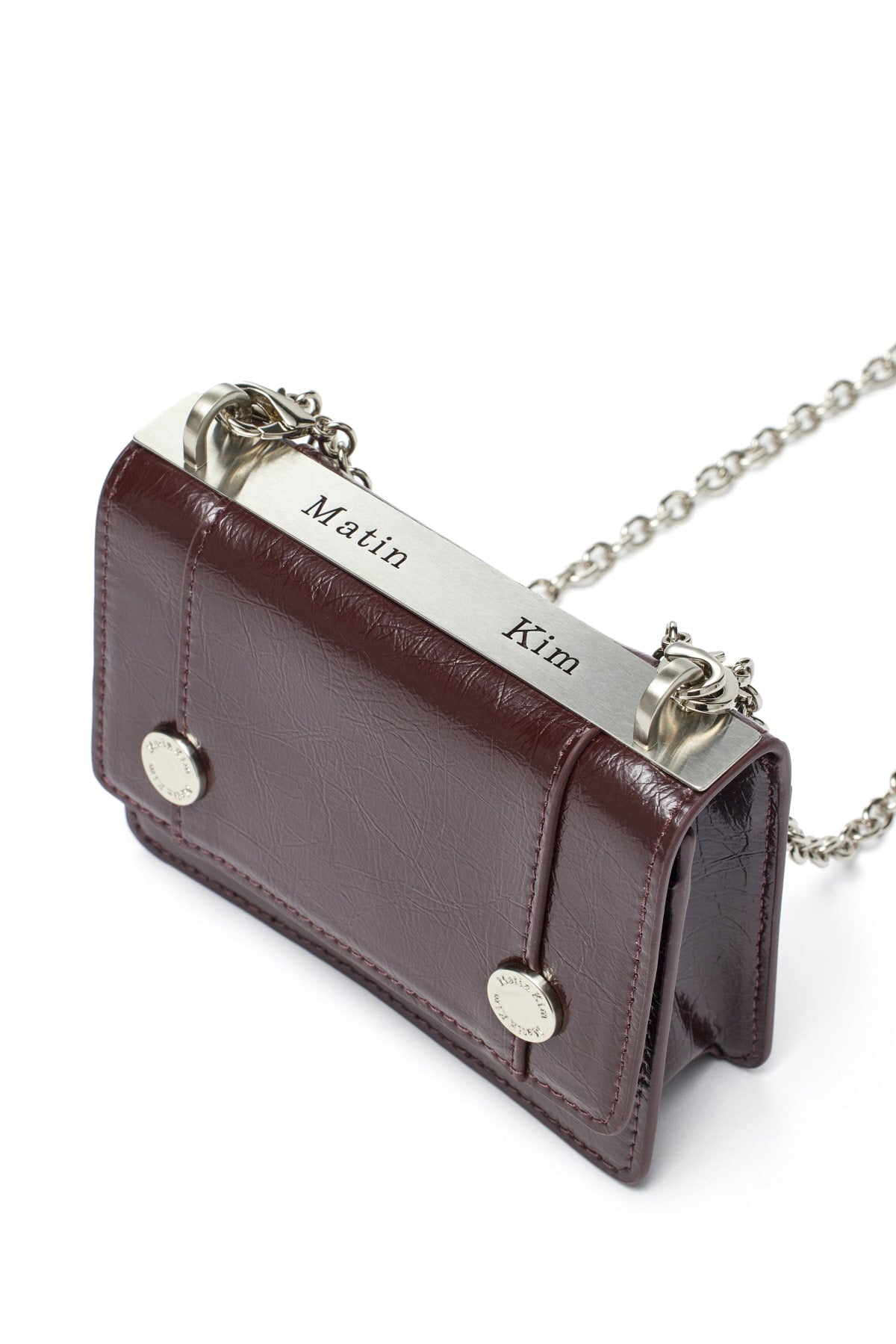 Matin Kim - Pocketpack Mini Bag (Burgundy) product image 4 | TRAB K-Fashion Australia