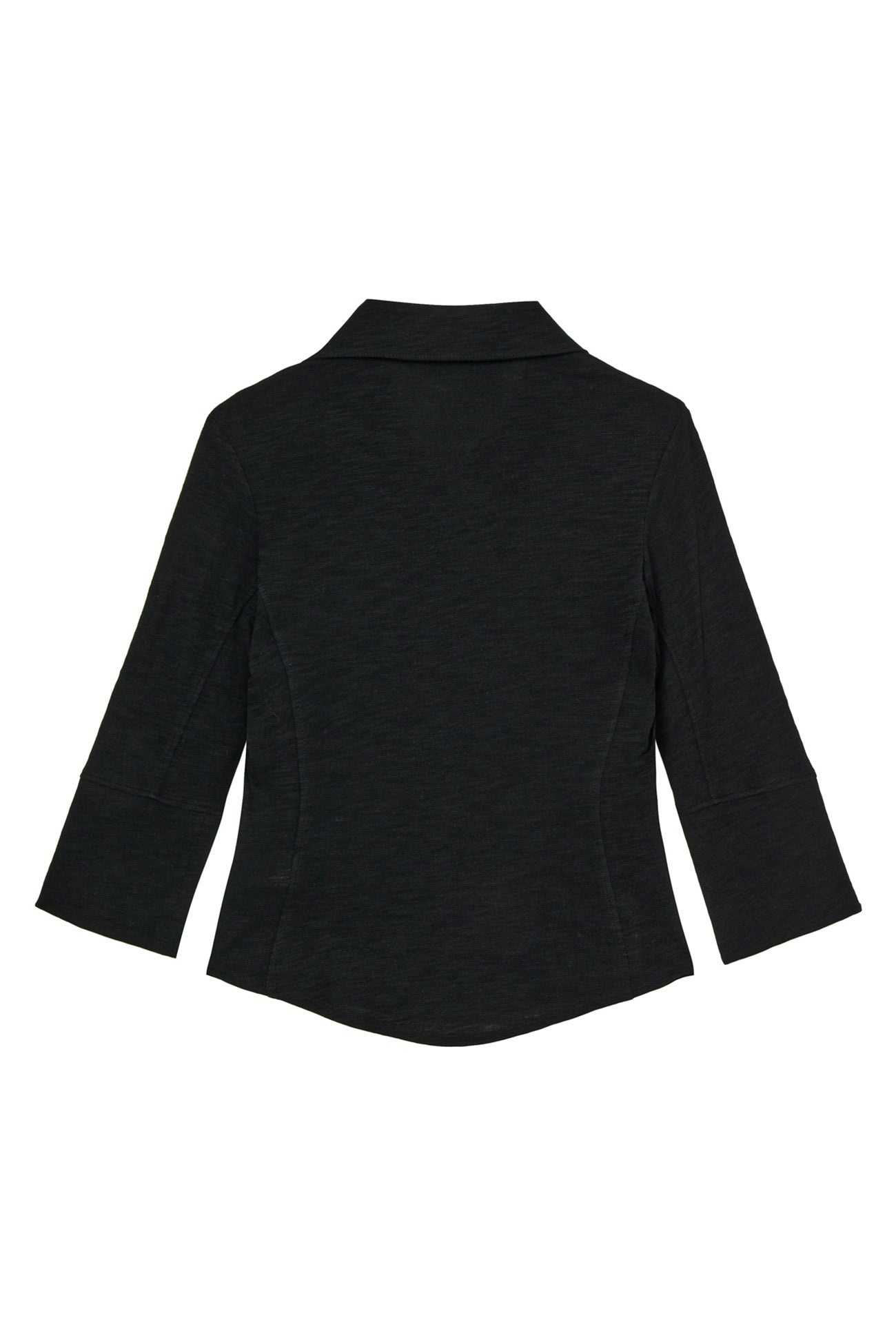 Deinet - Button Collar T-Shirt (Black) product image 10 | TRAB K-Fashion Australia