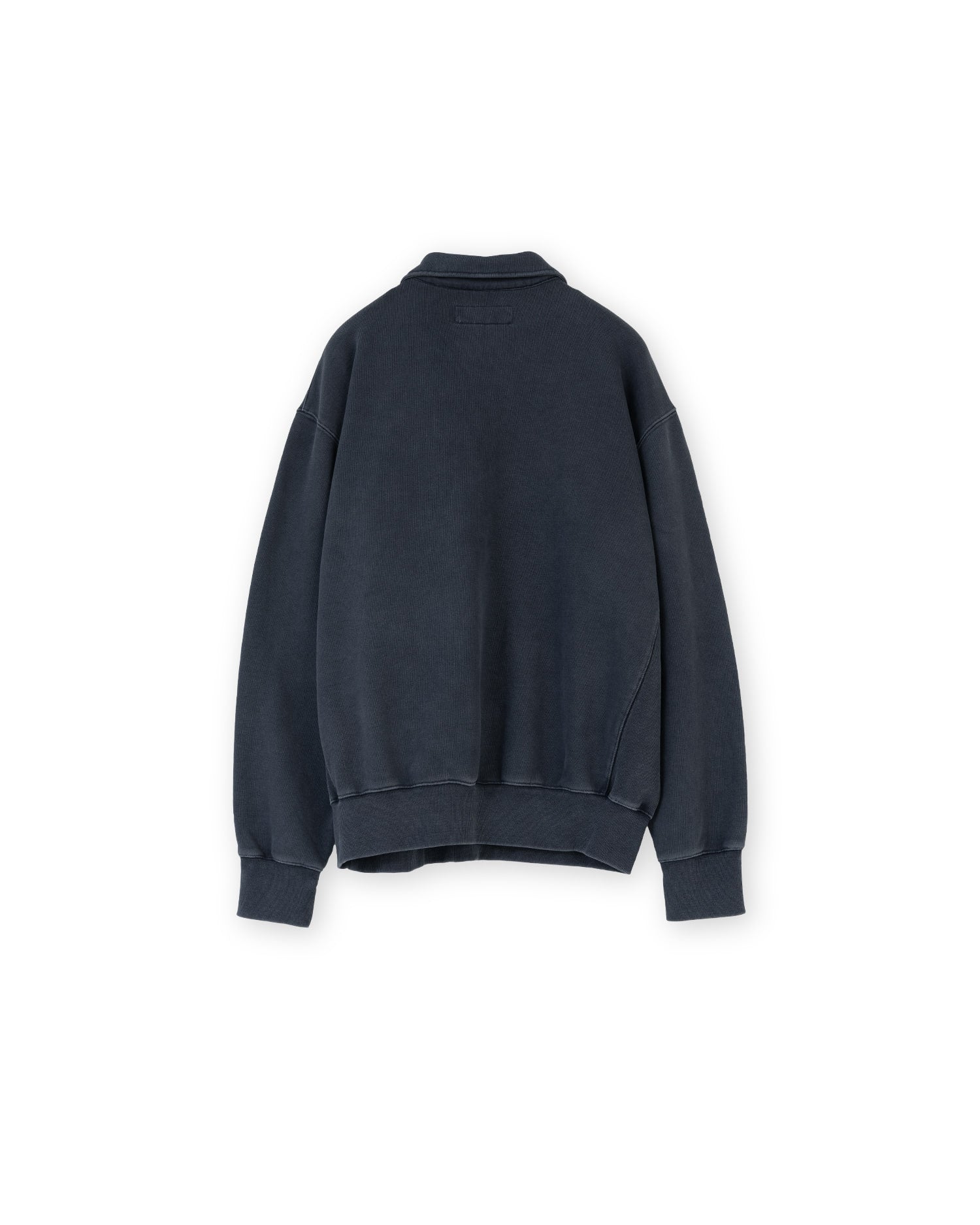 Brownyard - Washed Sweat Half Zip Up (Dark Navy) product image 7 | TRAB K-Fashion Australia