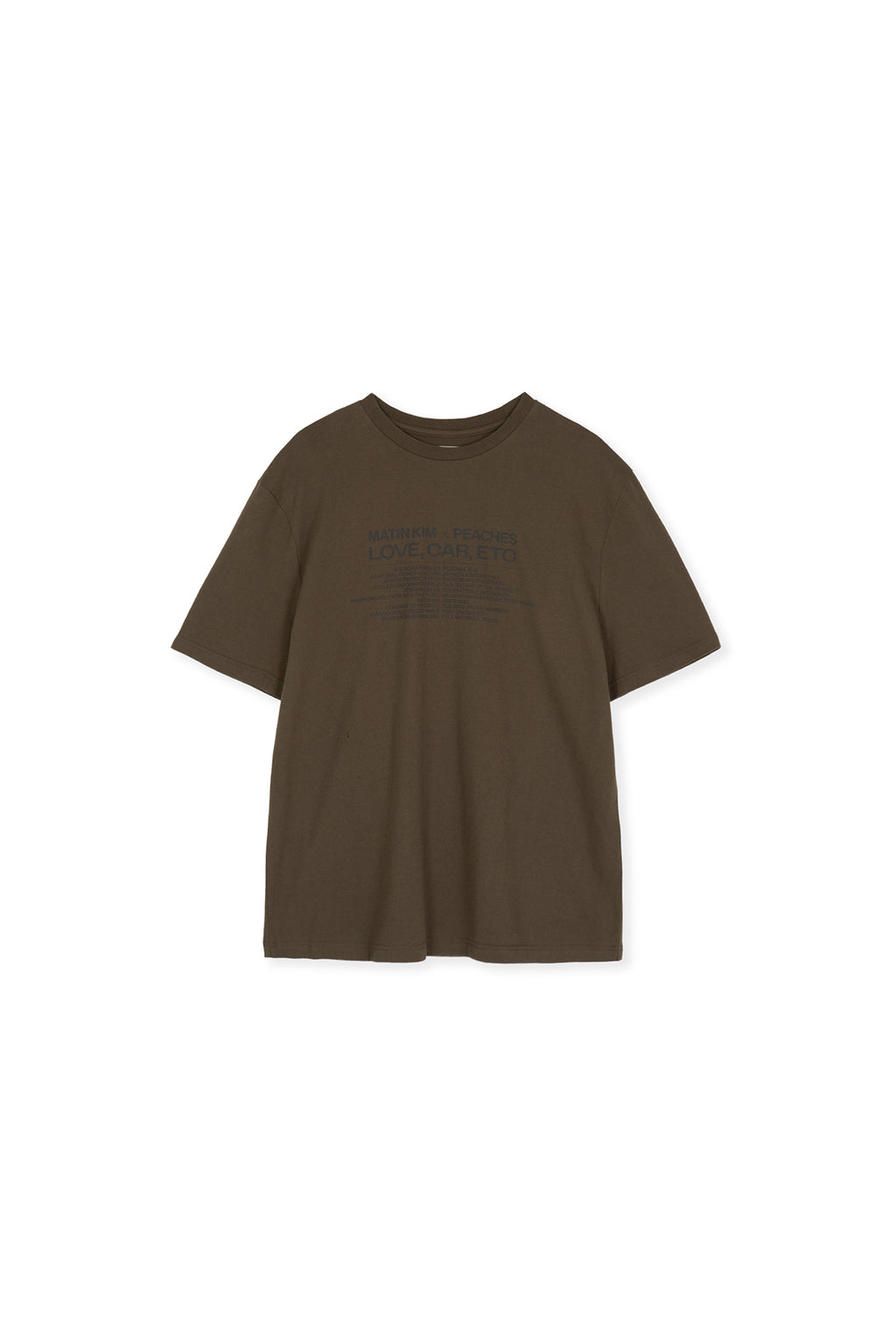 Matin Kim - Peaches Love Car Etc Graphic Top (Khaki) product image 15 | TRAB K-Fashion Australia