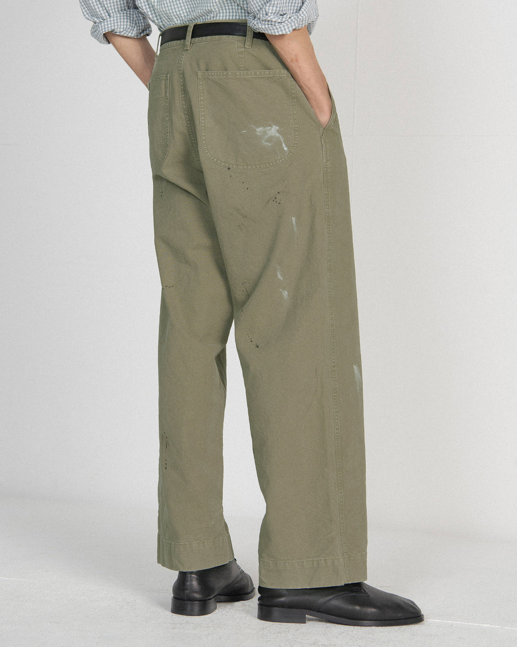 Brownyard - Painted Pants (Khaki) product image 5 | TRAB K-Fashion Australia