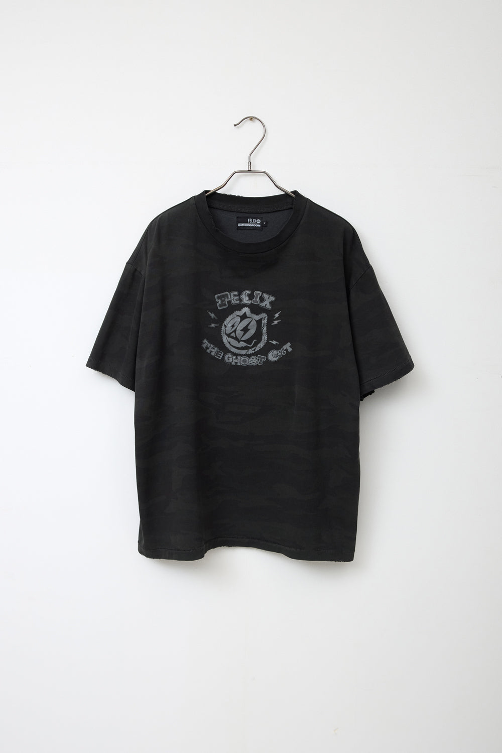 Hatchingroom - Lightning Ghost Felix Tee Over Dyed (Camo) product image 1 | TRAB K-Fashion Australia