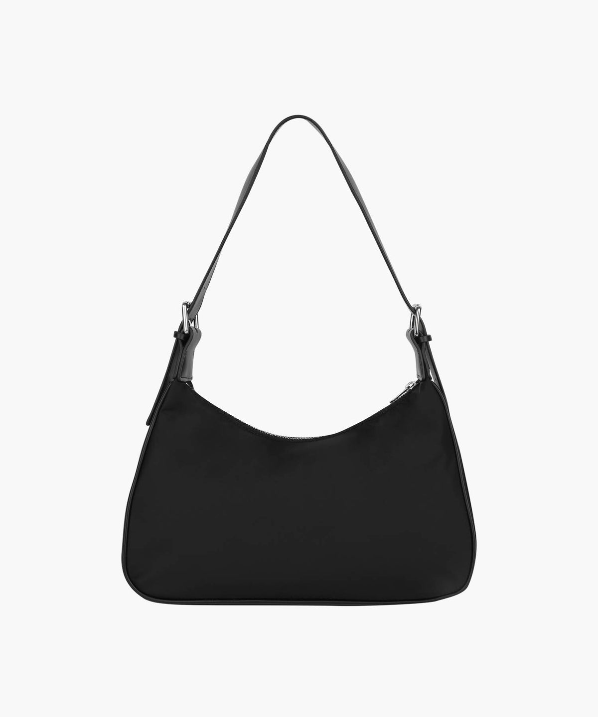 Marithe & Francois Girbaud - Regular Logo 2way Hobo Bag (Black) product image 3 | TRAB K-Fashion Australia