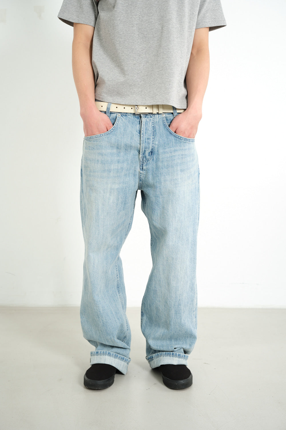Hatchingroom - Regular Selvedge Jeans Slub (Light Blue) product image 13 | TRAB K-Fashion Australia