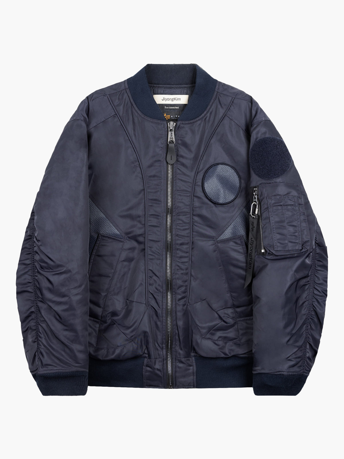 Jiyong Kim - Sun-Bleached Flight Jacket (Navy) product image 7 | TRAB K-Fashion Australia