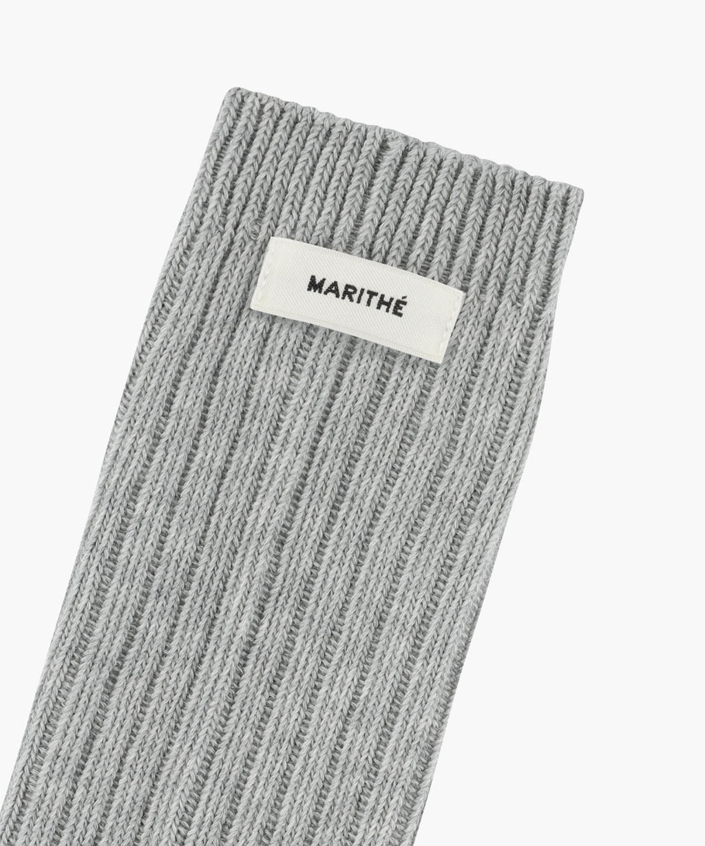 Marithe & Francois Girbaud - Basic Soft Middle Socks (Gray) product image 2 | TRAB K-Fashion Australia