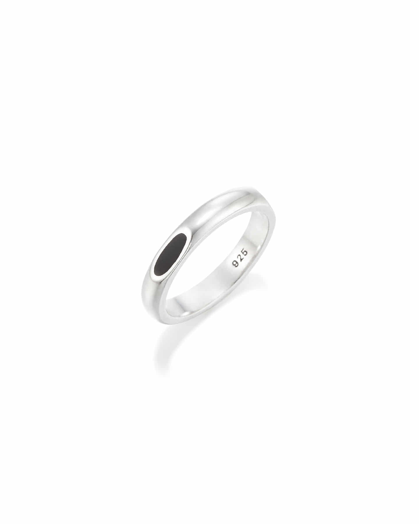 Numbering - 3 Sided Colored Signet Ring #8493 product image 3 | TRAB K-Fashion Australia