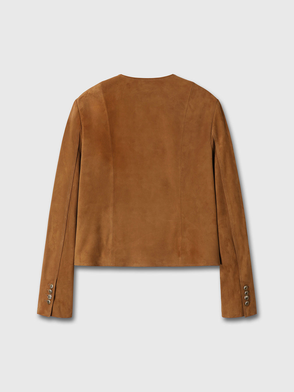 Tonywack - Suede Blouson Jacket (Saddle Brown) product image 8 | TRAB K-Fashion Australia