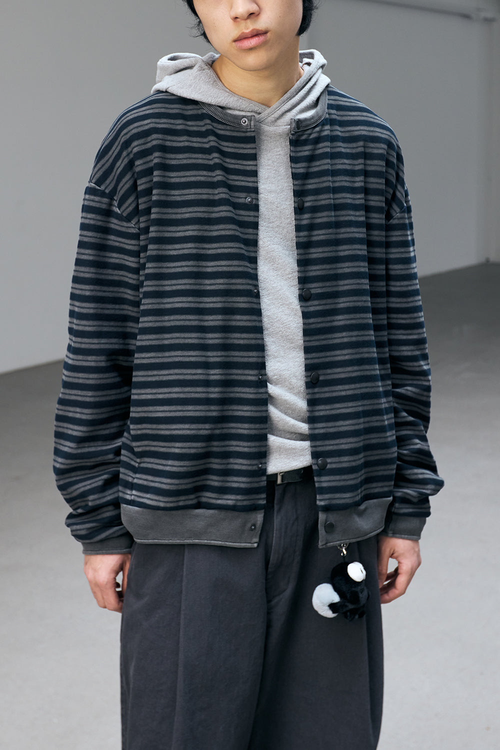 Hatchingroom - Stripe Cardigan (Blue) product image 11 | TRAB K-Fashion Australia
