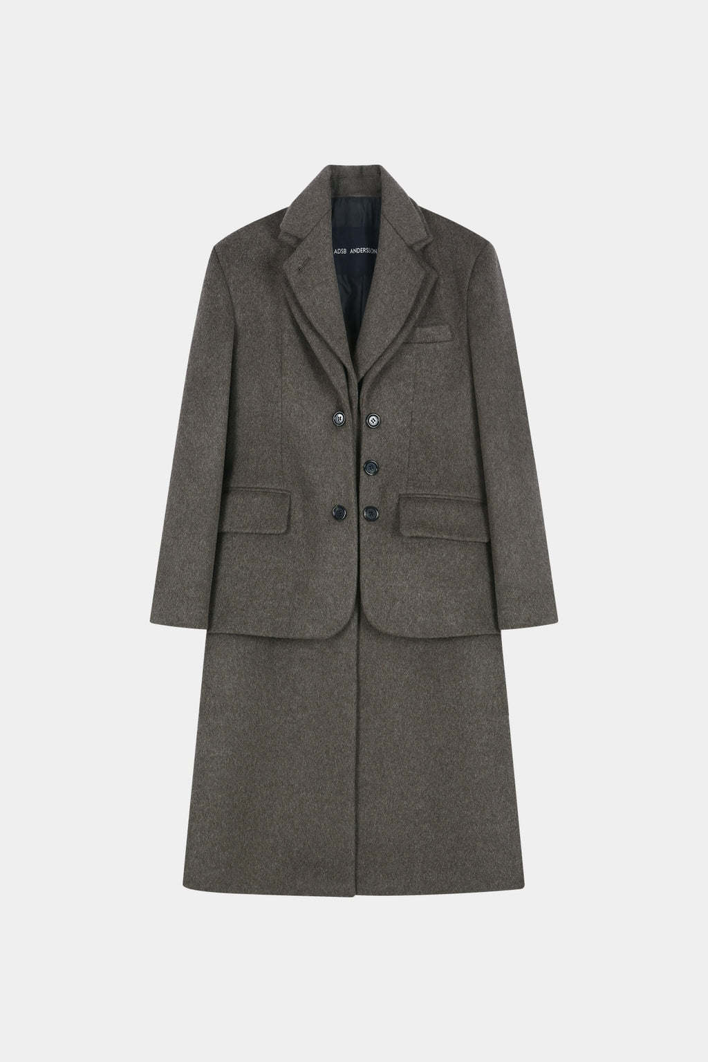 Andersson Bell - Blazer Layered 26 Coat (Brown) product image 12 | TRAB K-Fashion Australia