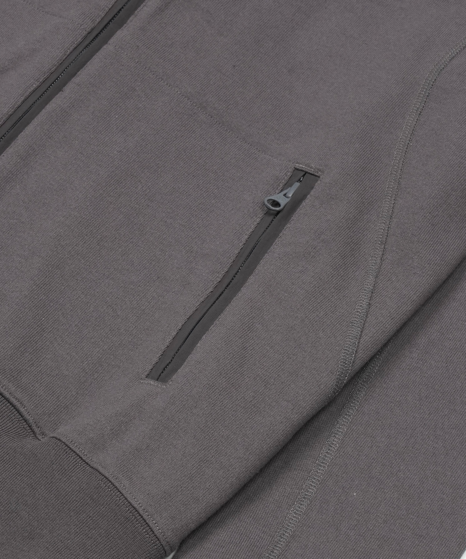 San San Gear - Sling Zip-Up Hoodie (Charcoal) product image 7 | TRAB K-Fashion Australia