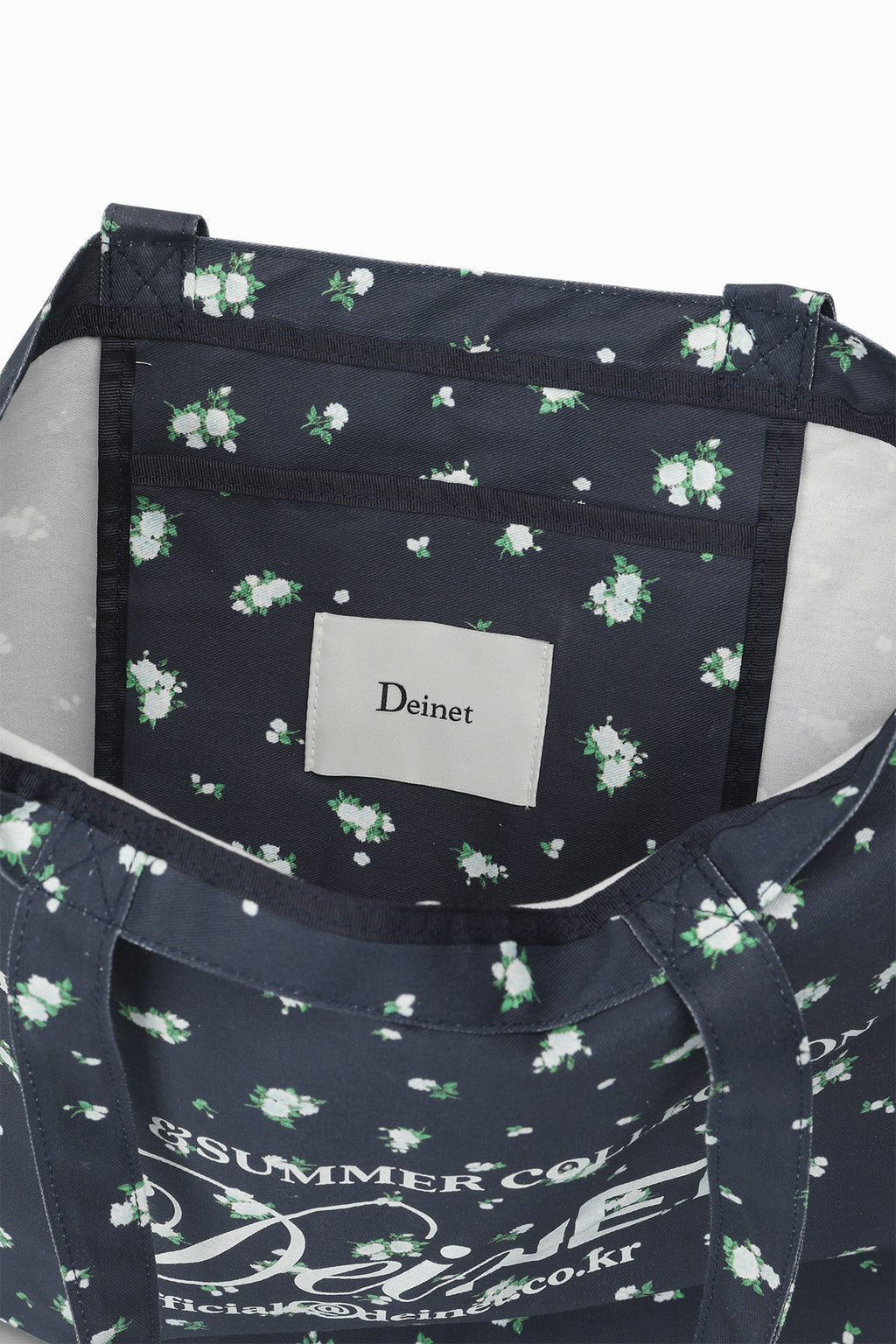 Deinet - Flower Shoulder Bag (Navy) product image 7 | TRAB K-Fashion Australia