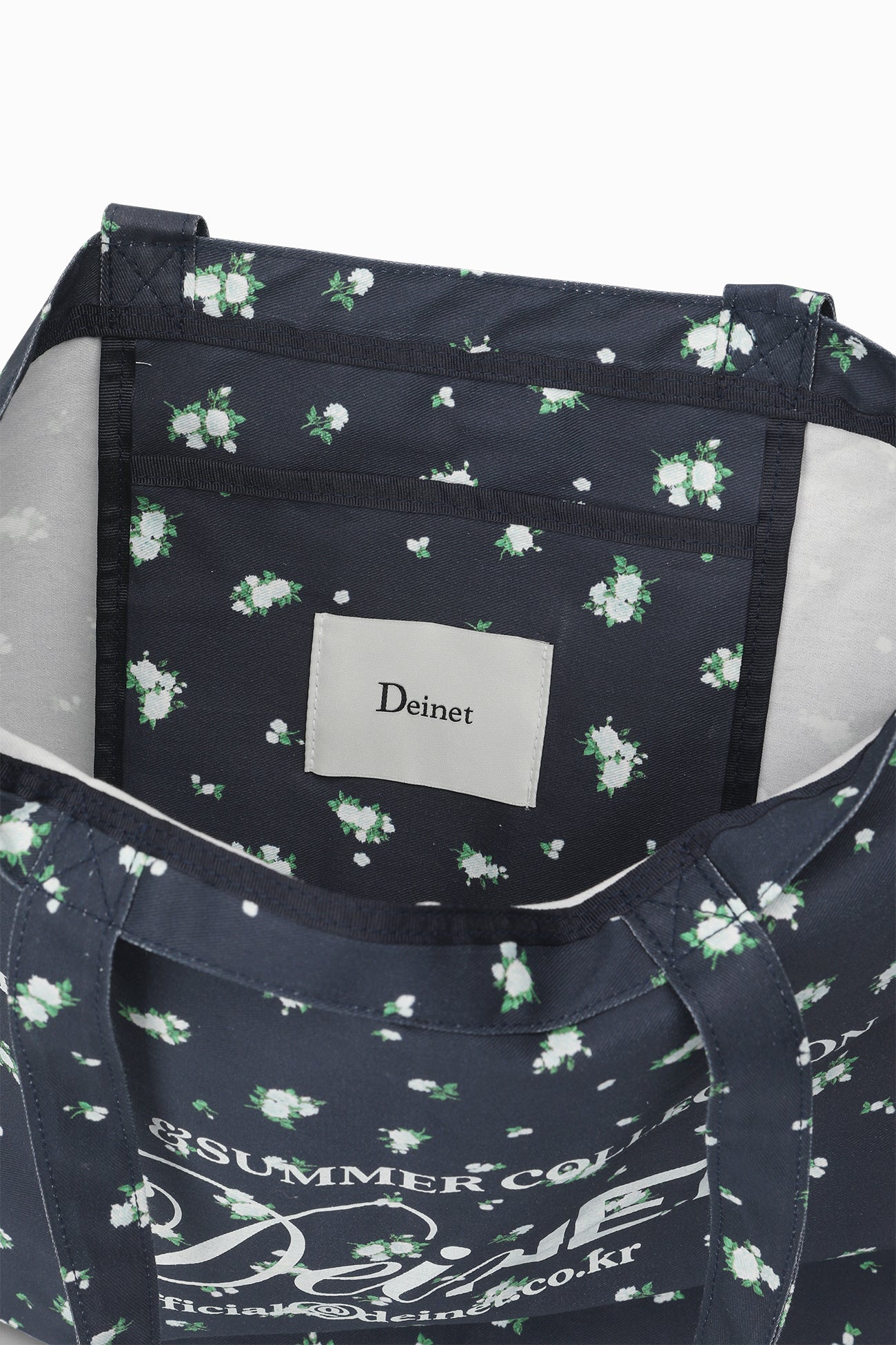 Deinet - Flower Shoulder Bag (Navy) product image 7 | TRAB K-Fashion Australia