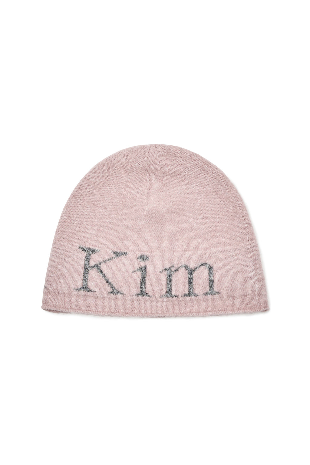 Matin Kim - Matin Logo Boucle Knit Beanie (Pink) product image 4 | TRAB K-Fashion Australia
