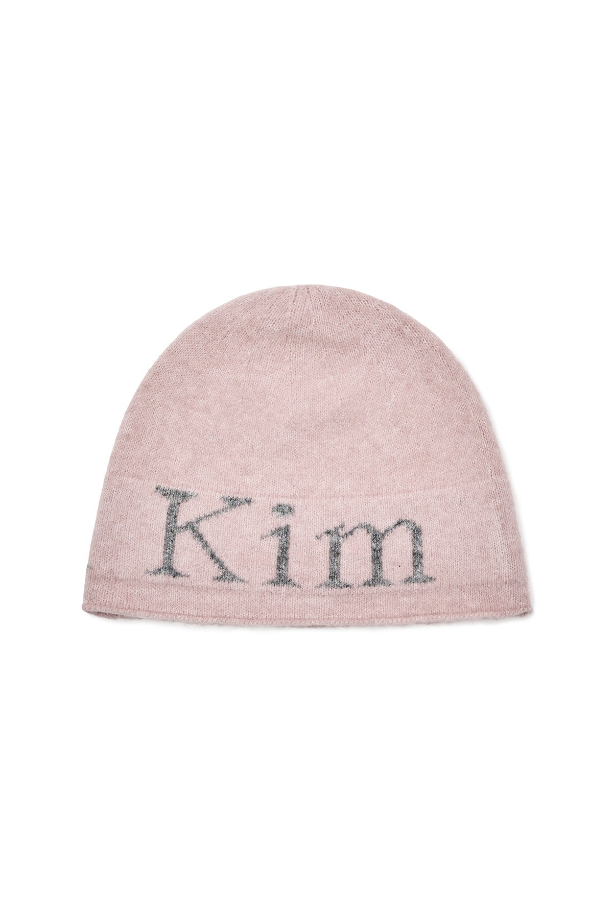 Matin Kim - Matin Logo Boucle Knit Beanie (Pink) product image 4 | TRAB K-Fashion Australia