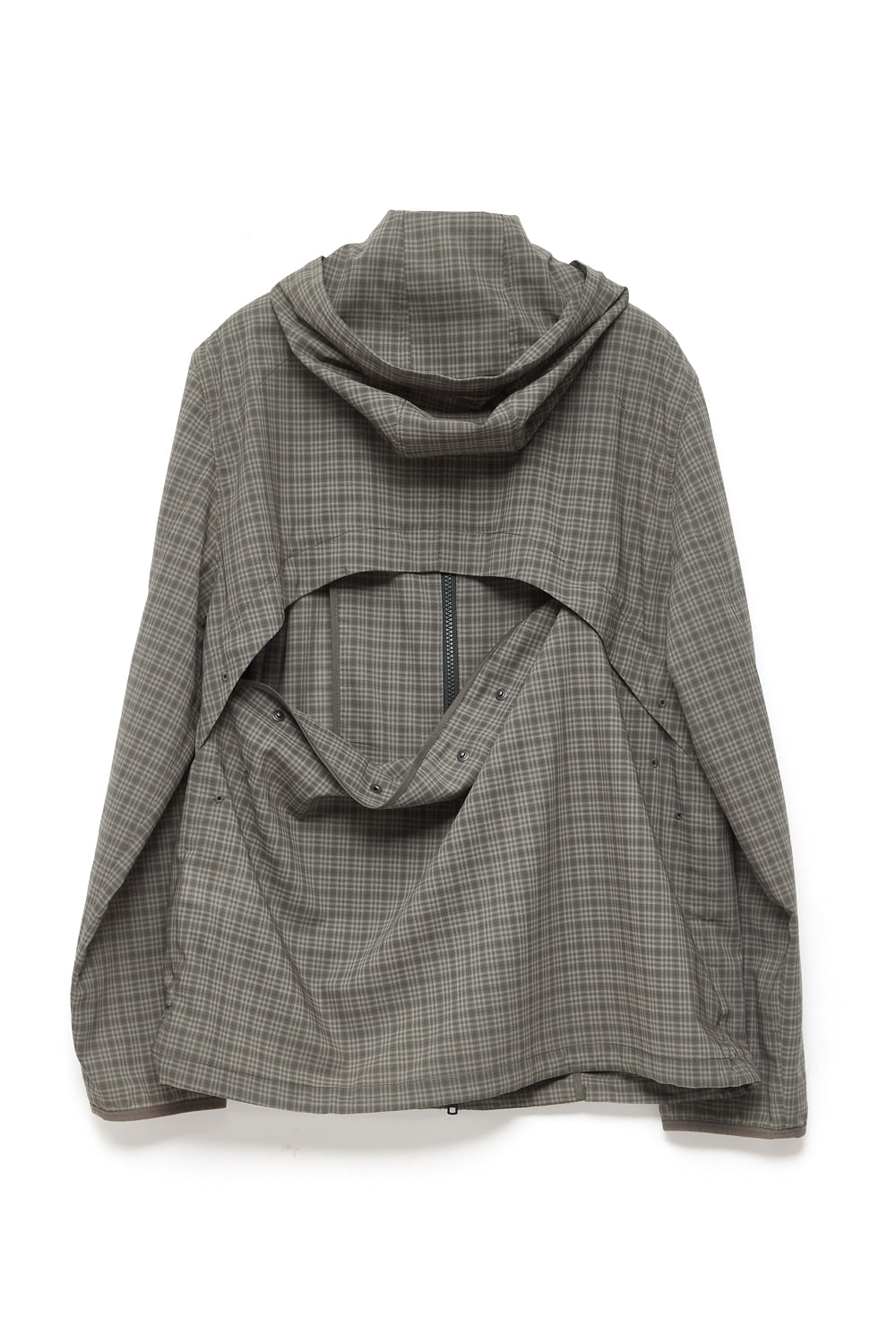 Hatchingroom - Vented Windbreaker Wool Check (Olive) product image 3 | TRAB K-Fashion Australia