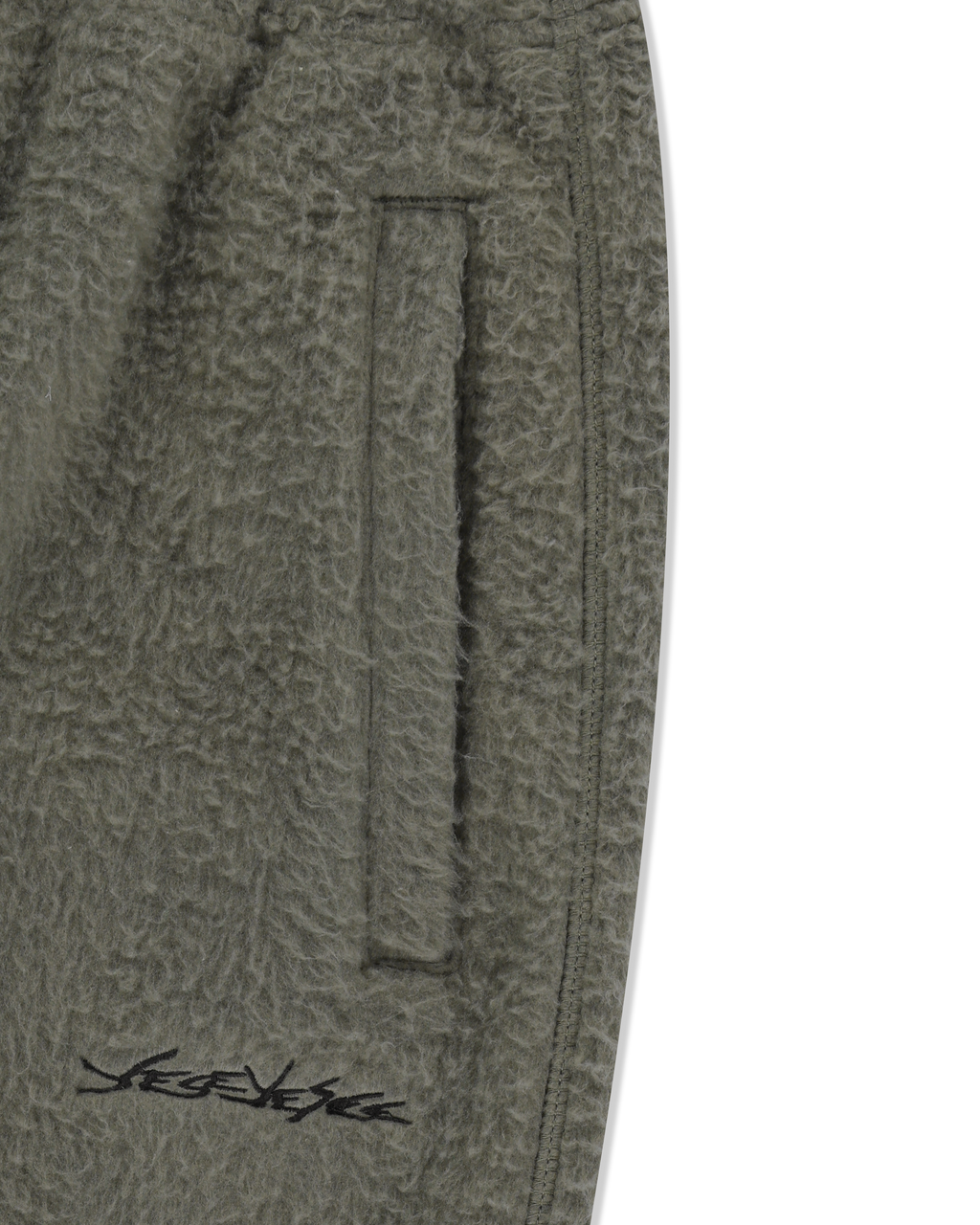yeseyesee - Y.E.S Brushed Sweatpants (Khaki) product image 3 | TRAB K-Fashion Australia
