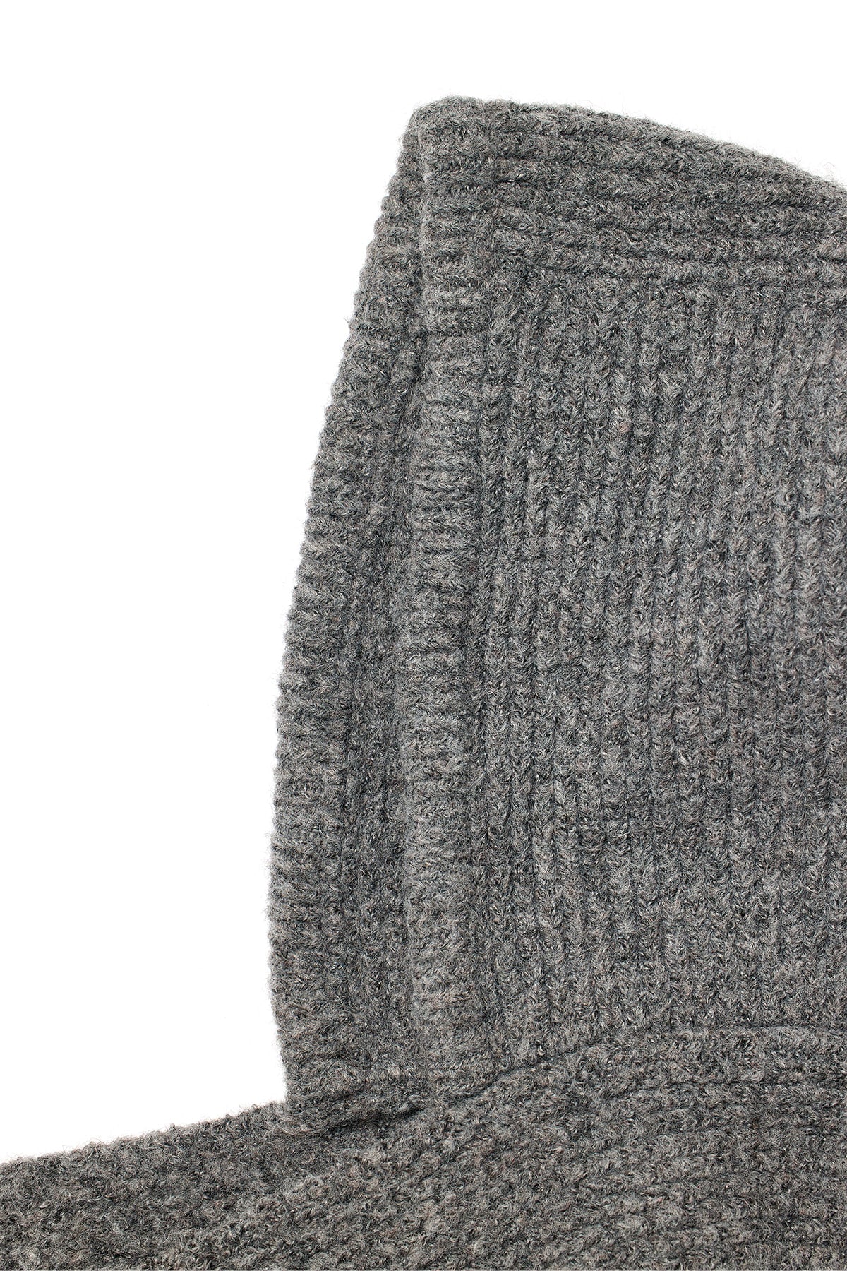 Matin Kim - Knit Strap Balaclava (Grey) product image 3 | TRAB K-Fashion Australia