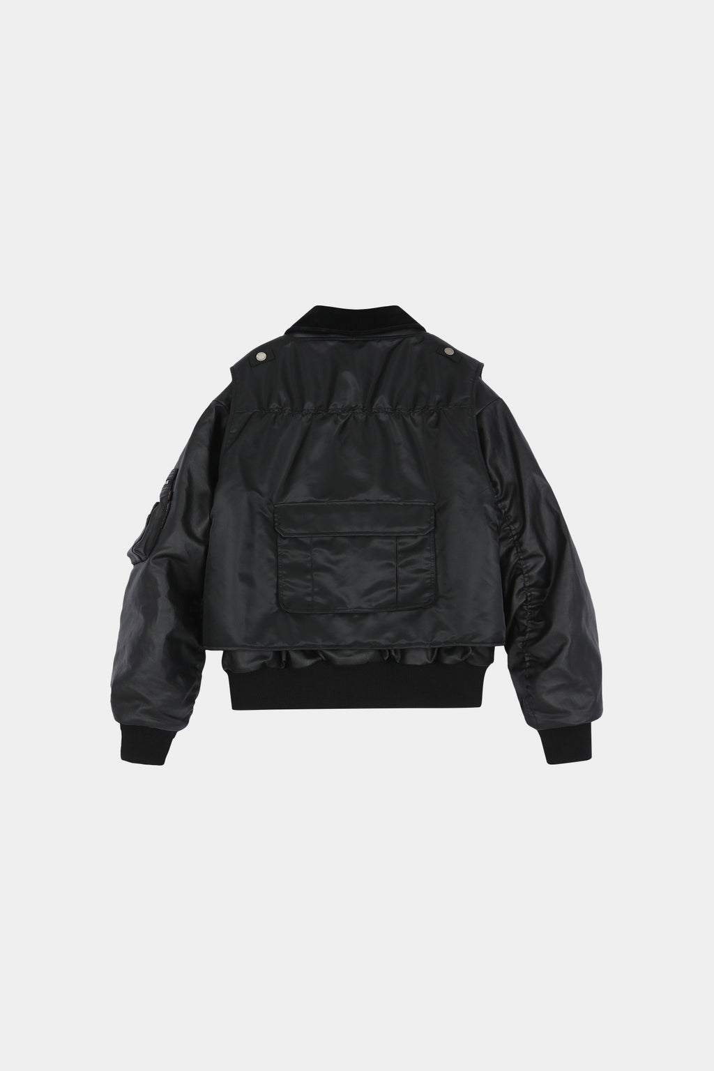 Andersson Bell - Andersson Bell X Alpha Industries Flight Vest (Black) product image 28 | TRAB K-Fashion Australia