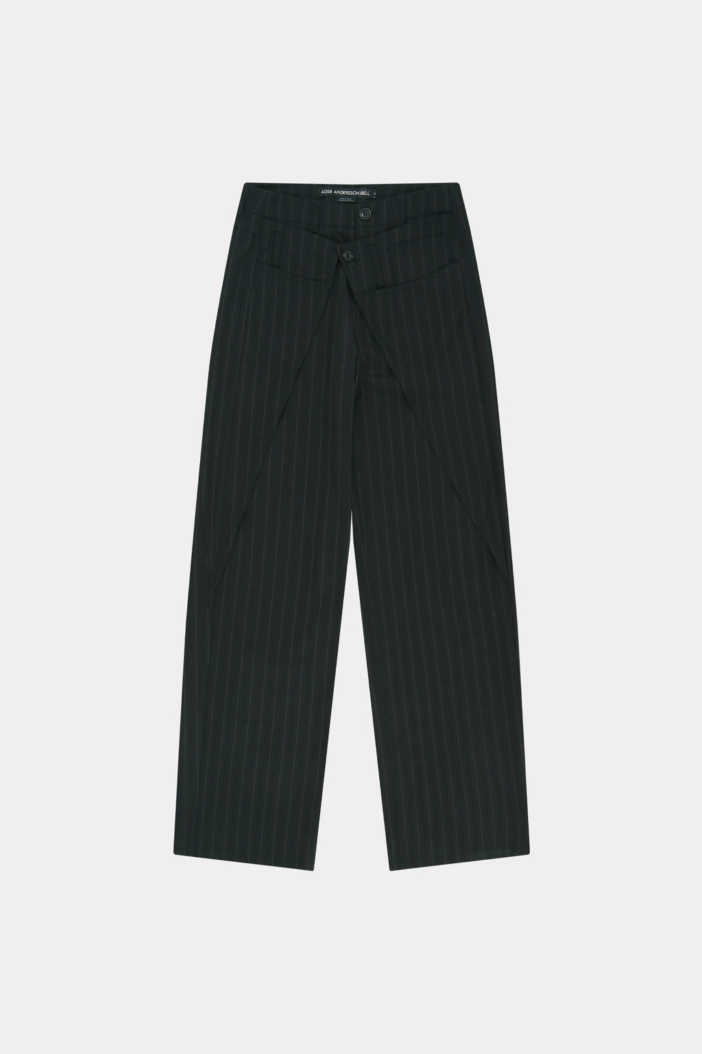Andersson Bell - Stripe Wrap Pants (black) (Black) product image 7 | TRAB K-Fashion Australia