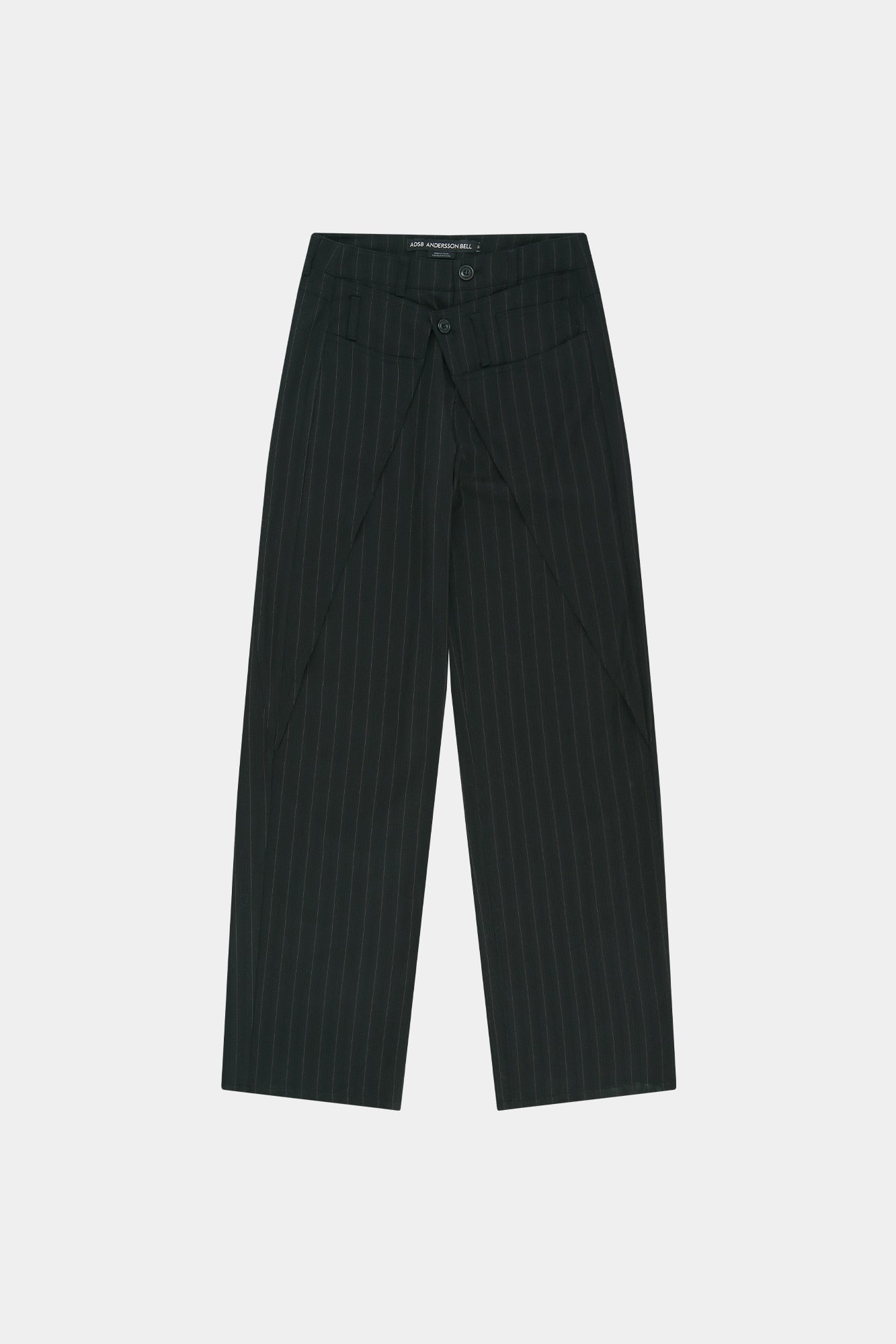 Andersson Bell - Stripe Wrap Pants (black) (Black) product image 7 | TRAB K-Fashion Australia