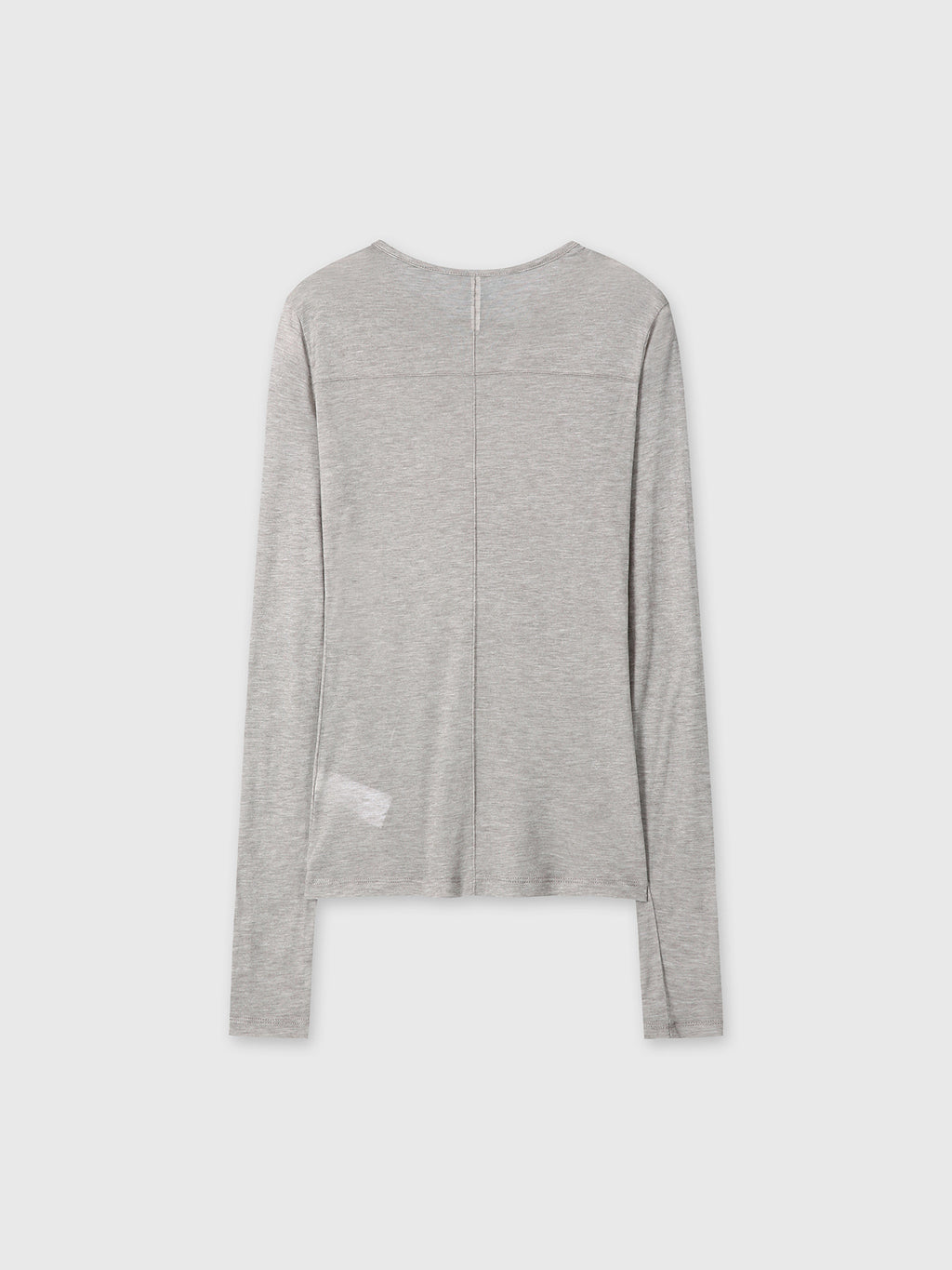 Tonywack - Wool Tencel Pintuck Long Sleeve (Brown Melange) product image 8 | TRAB K-Fashion Australia