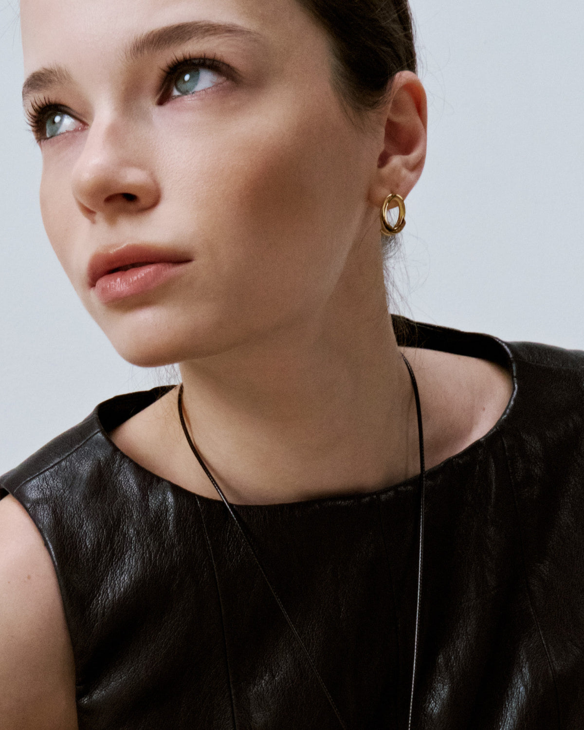 Numbering - Flat Coil Oval Earrings #6116 product image 2 | TRAB K-Fashion Australia
