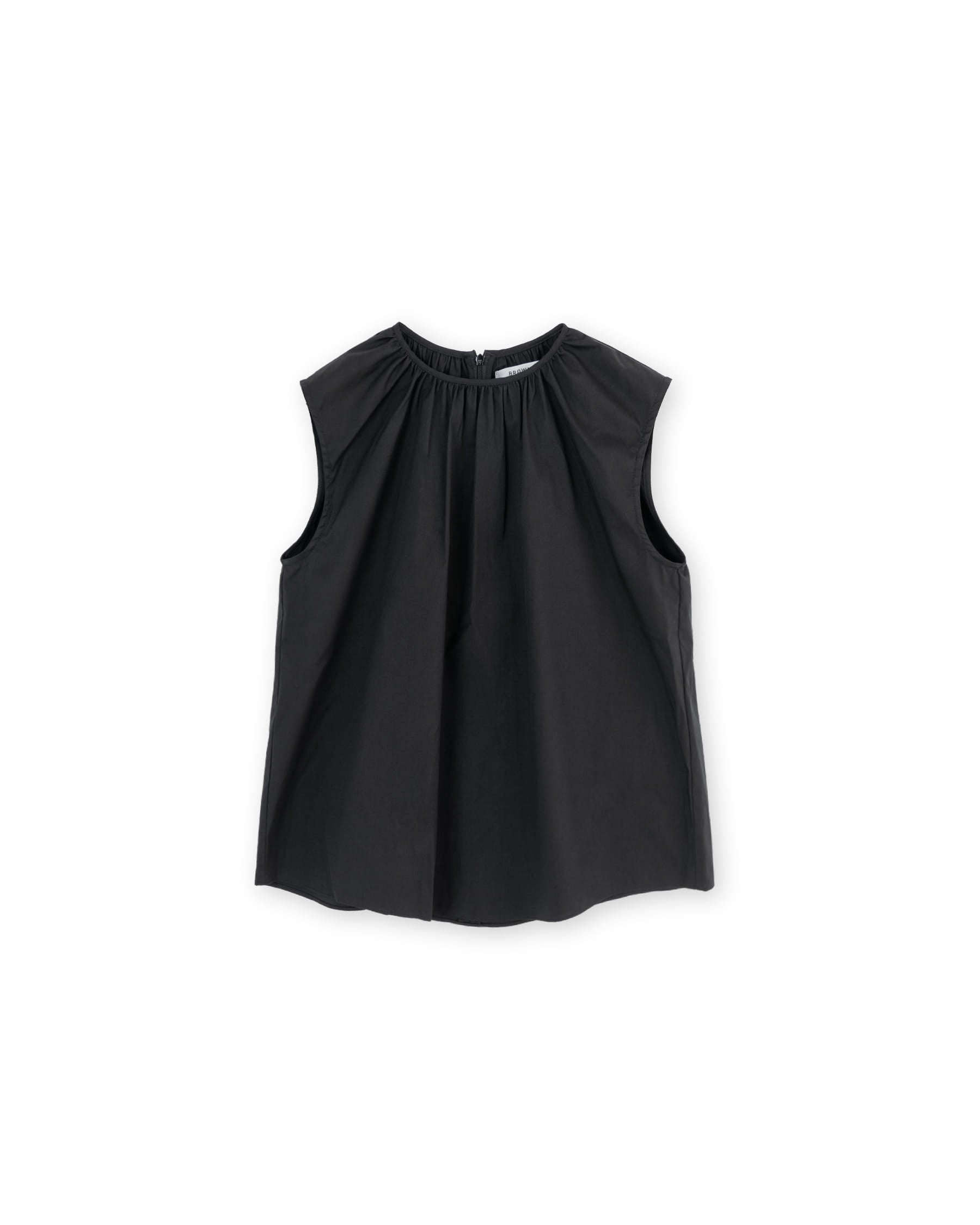 Brownyard - Shirring Sleeveless (Black) product image 3 | TRAB K-Fashion Australia