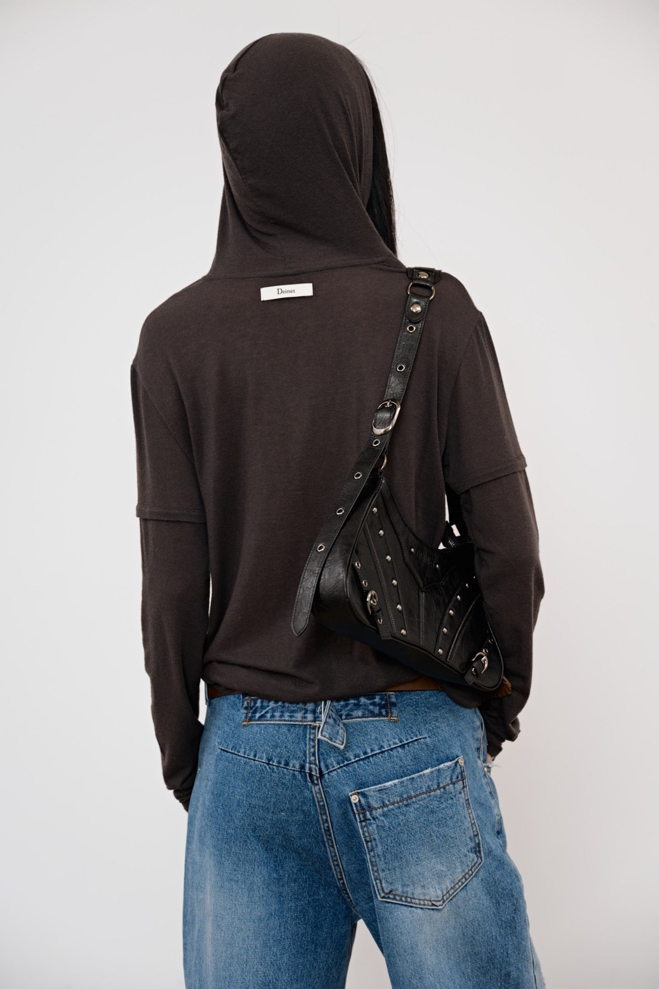 Deinet - Twisted Cinch Back Jeans (Blue) product image 7 | TRAB K-Fashion Australia