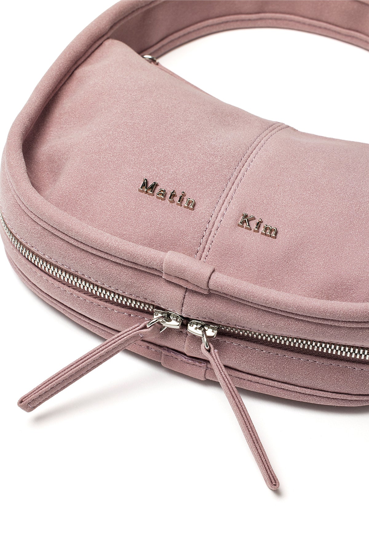 Matin Kim - Zip Around Suede Mini Bag (Lilac) product image 3 | TRAB K-Fashion Australia