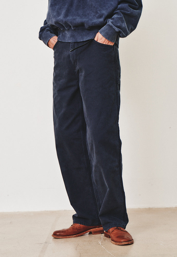 Art if acts - Washed Carpenter Pants (Faded Navy) product image 6 | TRAB K-Fashion Australia