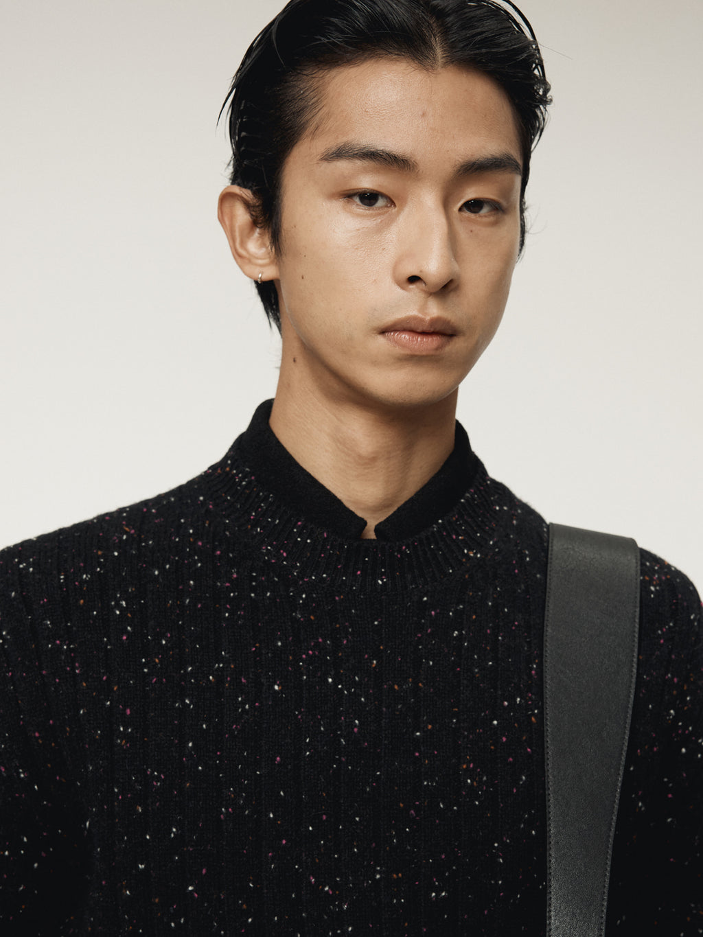 Recto - Candy Boucle Knit Top (Black) product image 7 | TRAB K-Fashion Australia