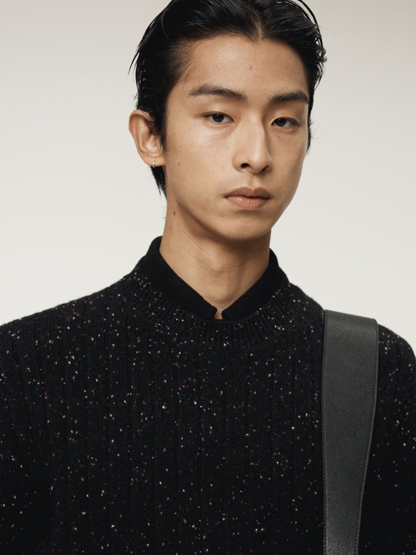 Recto - Candy Boucle Knit Top (Black) product image 7 | TRAB K-Fashion Australia