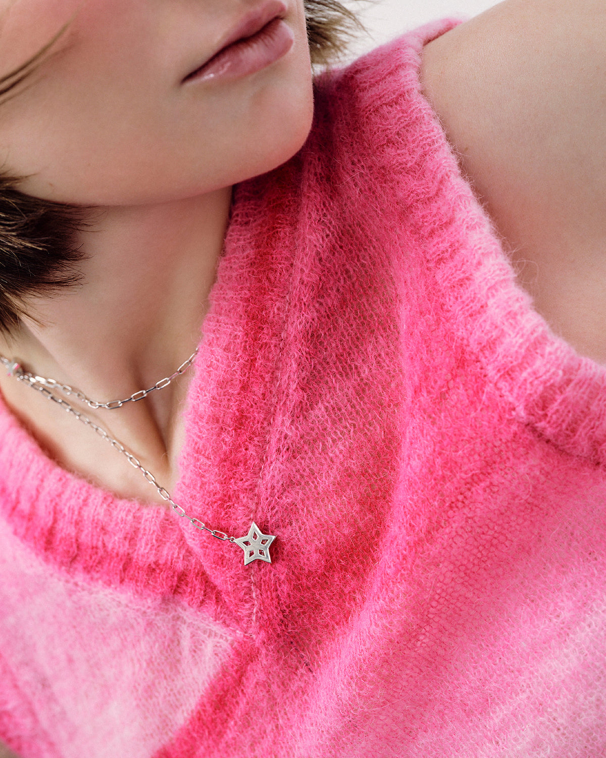 Numbering - Brilliant Star Pendant Necklace #7740 product image 4 | TRAB K-Fashion Australia