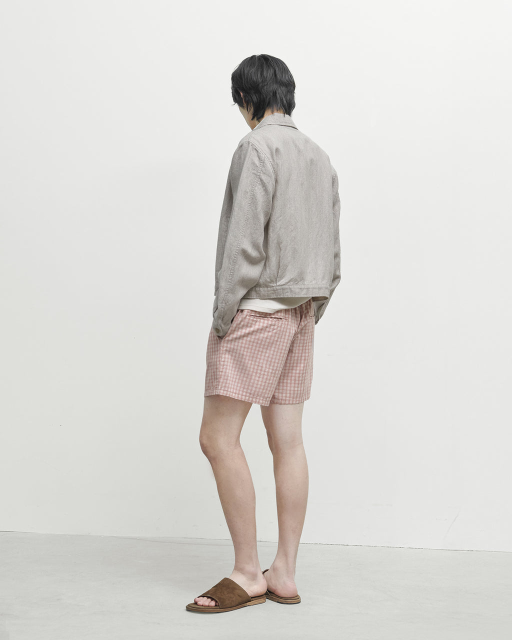 Brownyard - Check Shorts (Pink) product image 3 | TRAB K-Fashion Australia