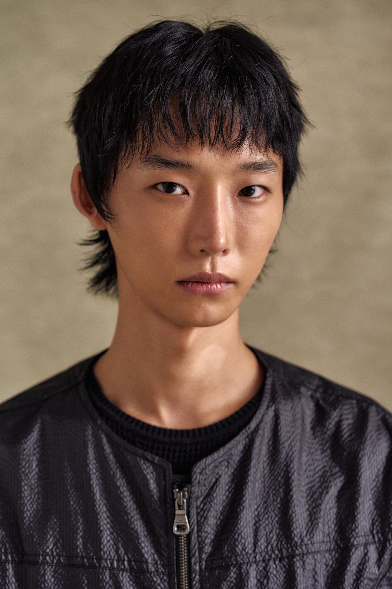 Andersson Bell - Convex Collarless Jacket (Black) product image 5 | TRAB K-Fashion Australia