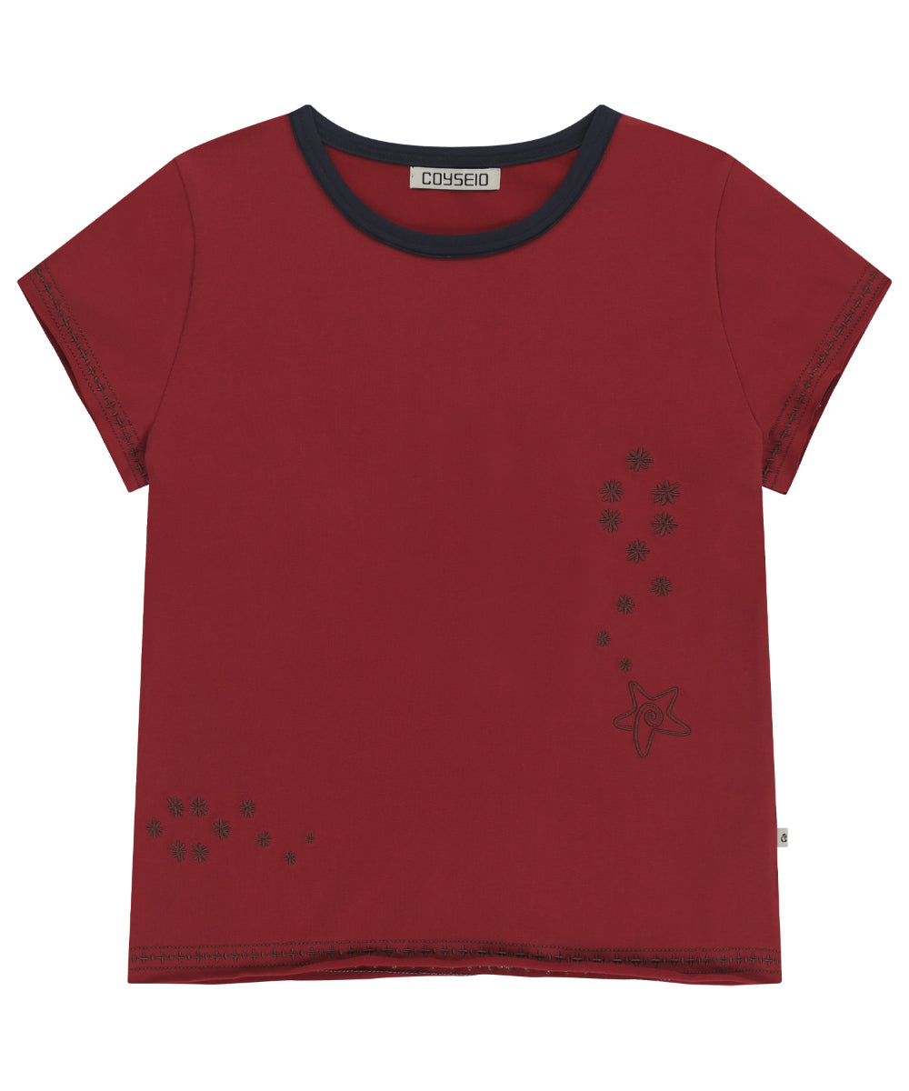 Coyseio - Solar T-Shirt (Red) product image 17 | TRAB K-Fashion Australia