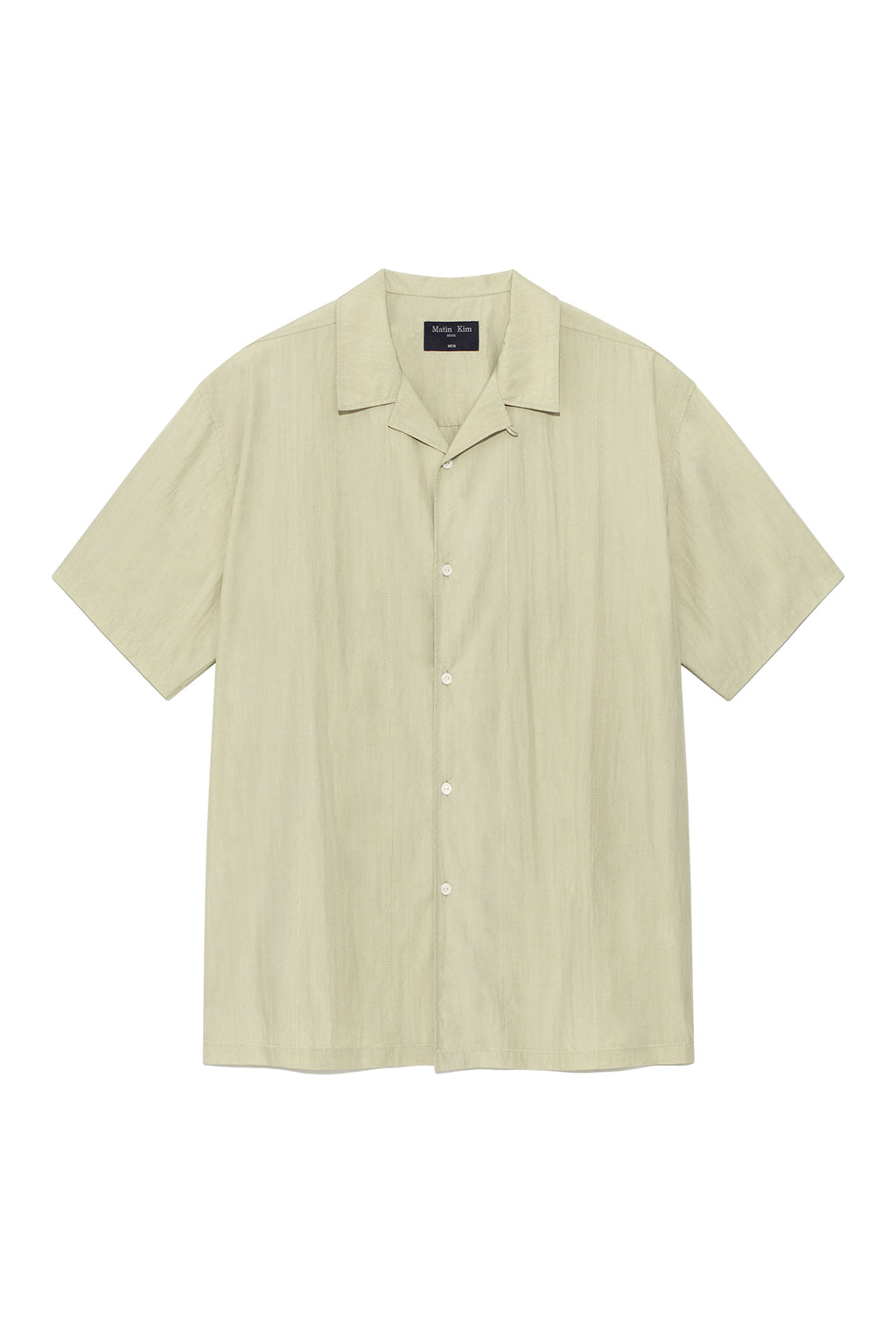 Matin Kim - Zigzag Stitch Point Shirt (Light Green) product image 1 | TRAB K-Fashion Australia