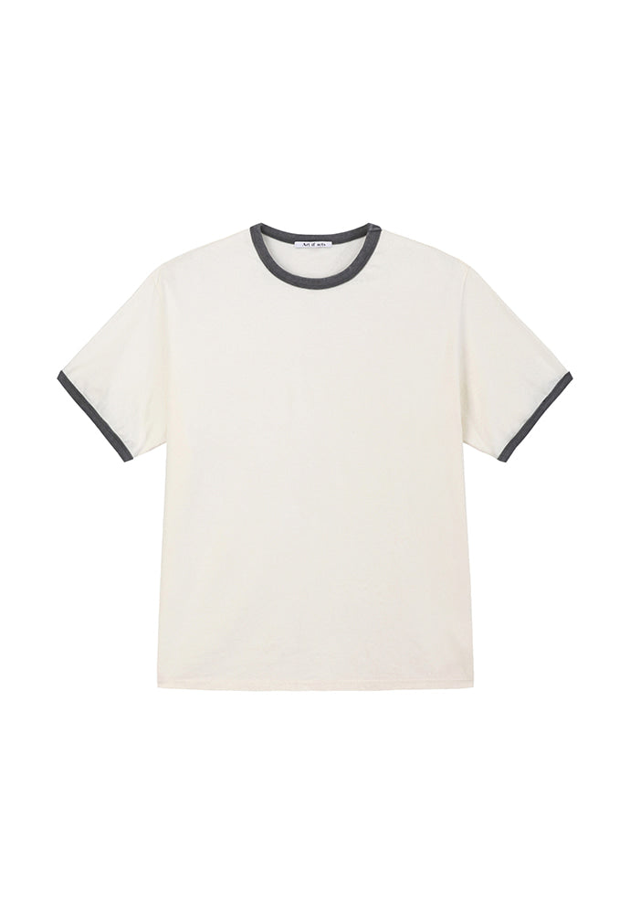 Art if acts - Ringer Tee (Dawn Grey) product image 6 | TRAB K-Fashion Australia