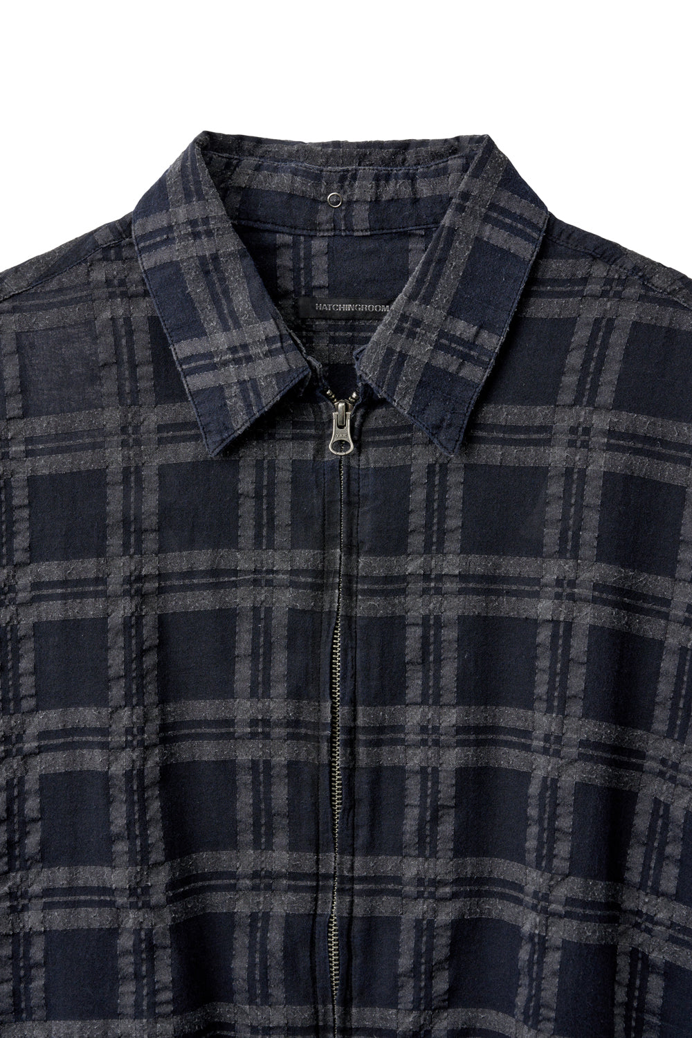 Hatchingroom - Shirket Over Dyed Check Dark (Navy) product image 4 | TRAB K-Fashion Australia