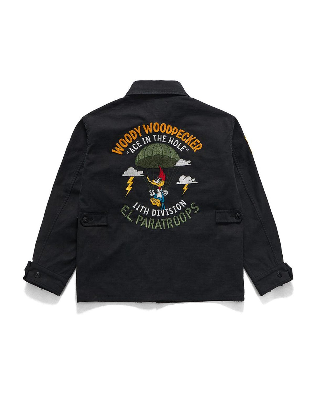 Eastlogue - Comic Jungle Fatigue Jacket (Black) product image 2 | TRAB K-Fashion Australia