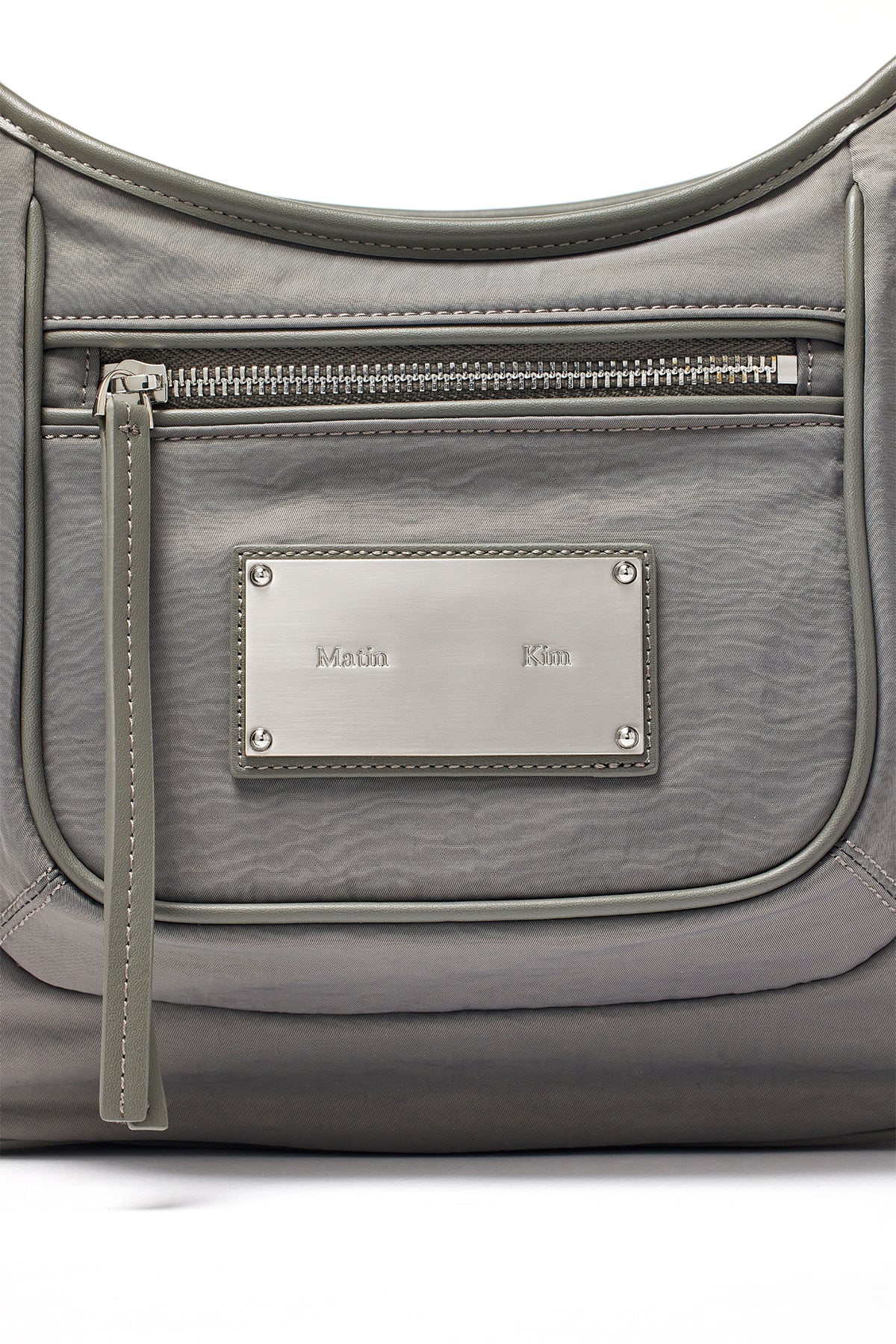 Matin Kim - Nylon Pocket Bag (Charcoal) product image 3 | TRAB K-Fashion Australia