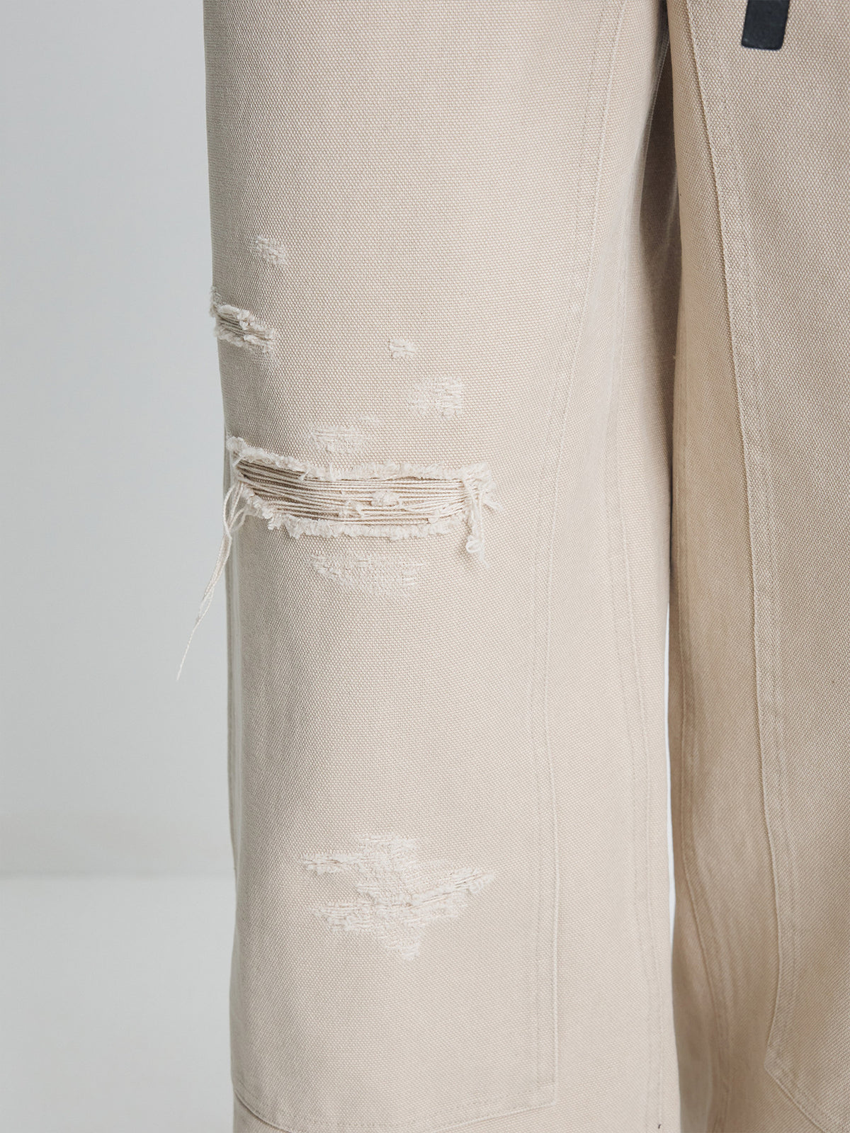 Tonywack - Grain Canvas Distressed Work Pants (Sand) product image 7 | TRAB K-Fashion Australia