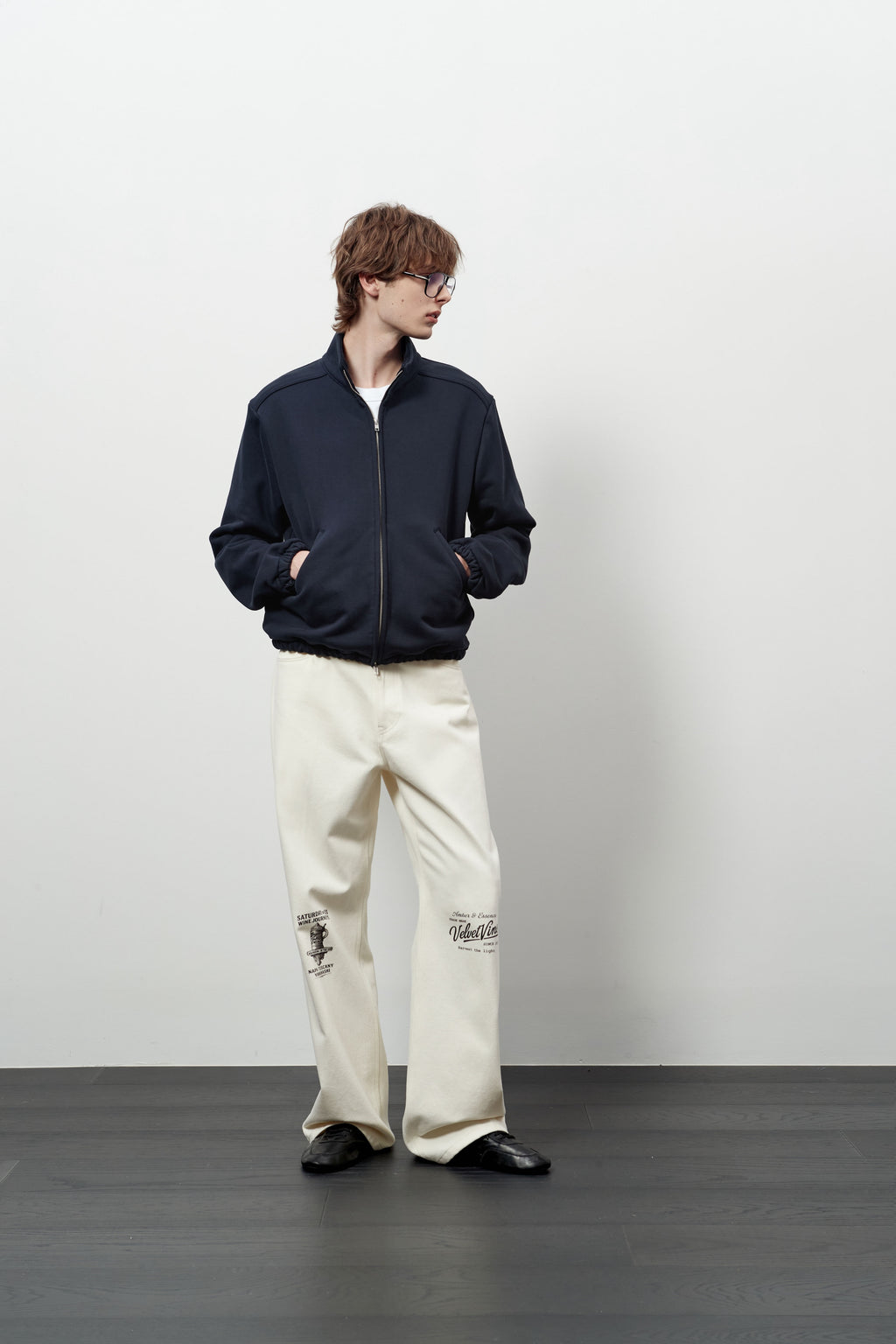 Stu - Printing Pants (Cream) product image 2 | TRAB K-Fashion Australia