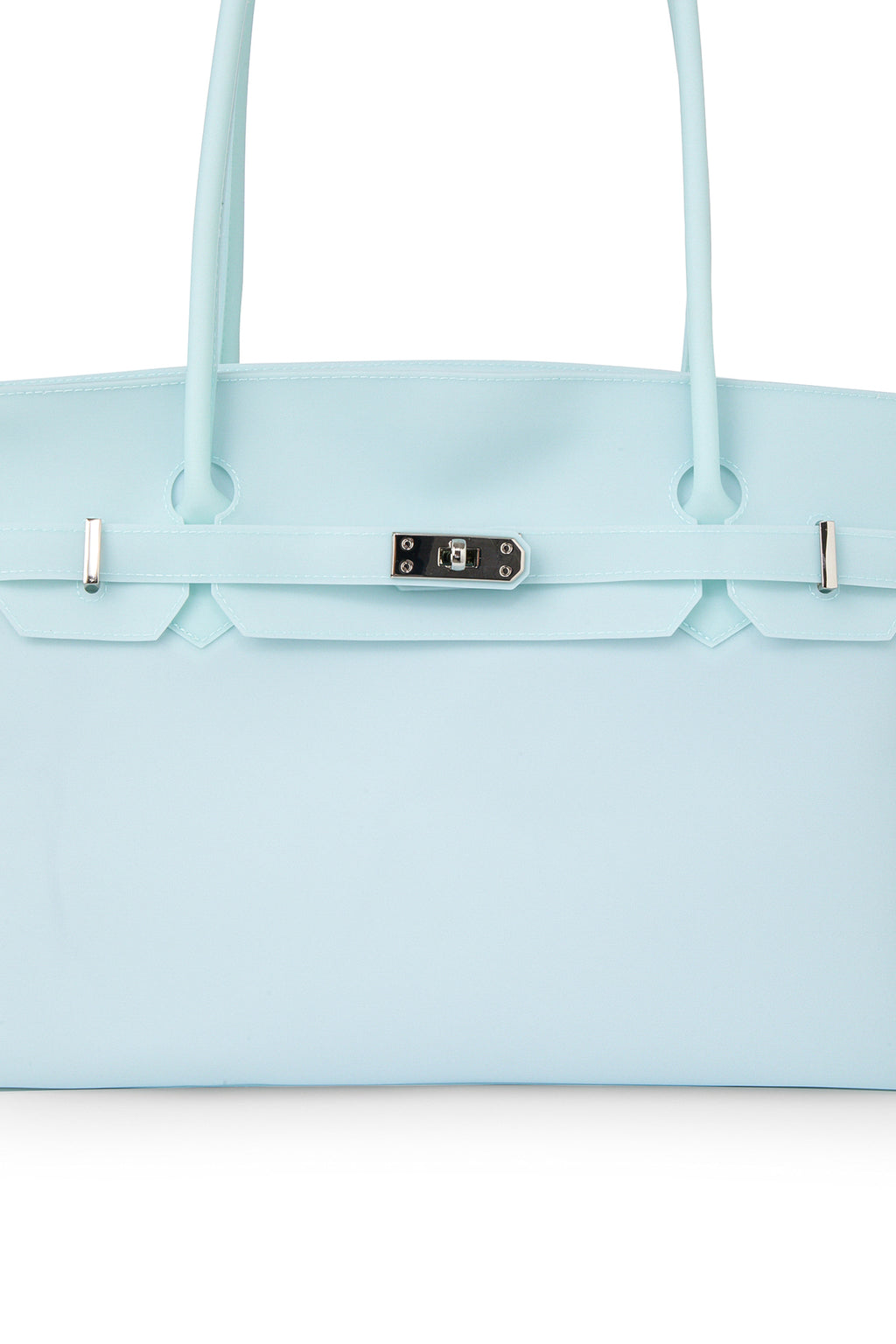 Deinet - [free Card Wallet] Jelly Two-Way Big Bag (Ice Blue) product image 6 | TRAB K-Fashion Australia