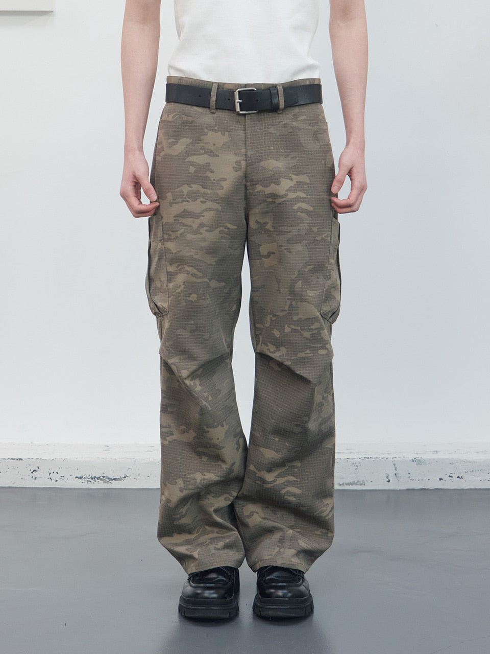Kijun - Reverse Camouflage Pants (Sand) product image 1 | TRAB K-Fashion Australia